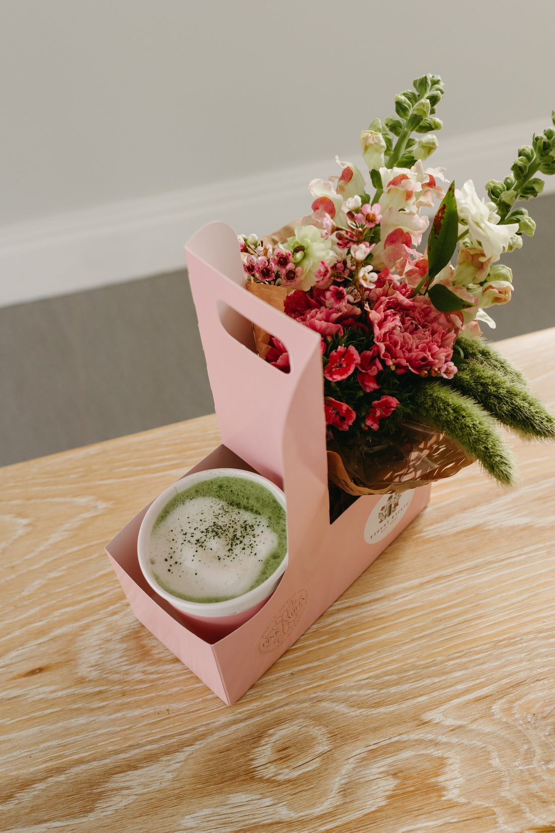 Matcha Latte Recipe - Pink Dahlia