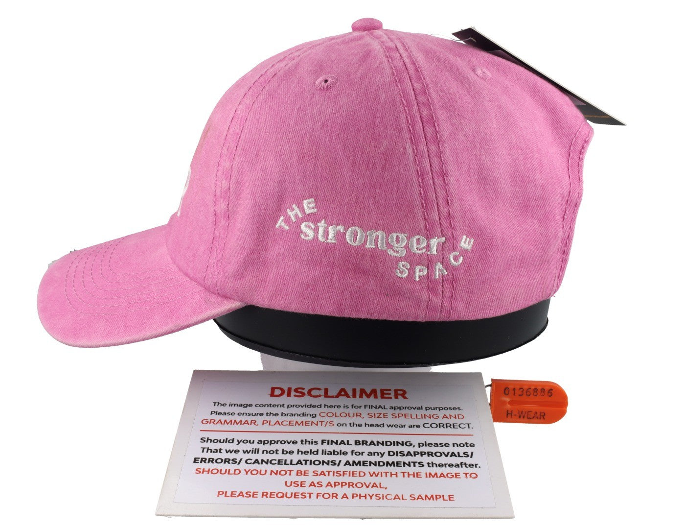 Stay Lekker - The Stronger Space X Pink Dahlia Pink Cap