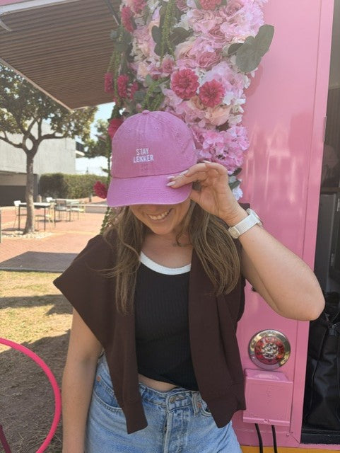Stay Lekker - The Stronger Space X Pink Dahlia Pink Cap