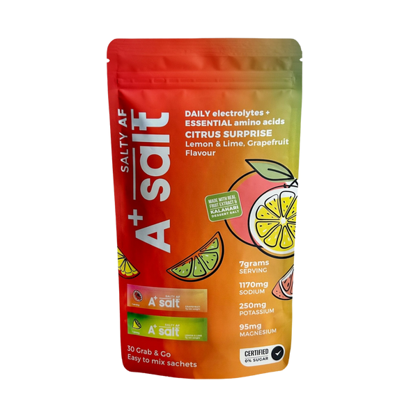 A+Salt Citrus Bliss Electrolytes - Pink Dahlia