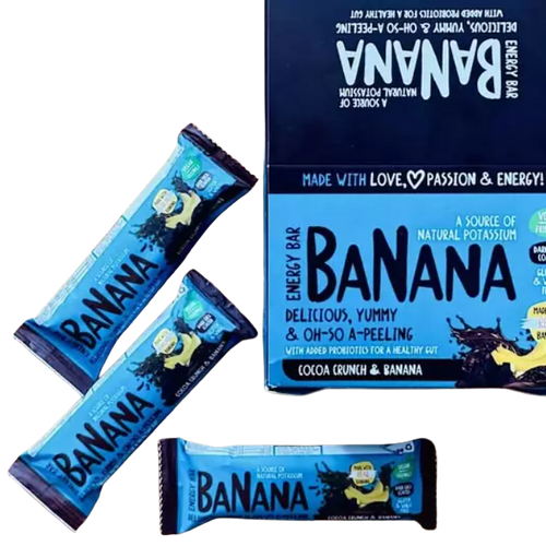 Banana Bars - Milk Coconut (20 x 40g) - Pink Dahlia