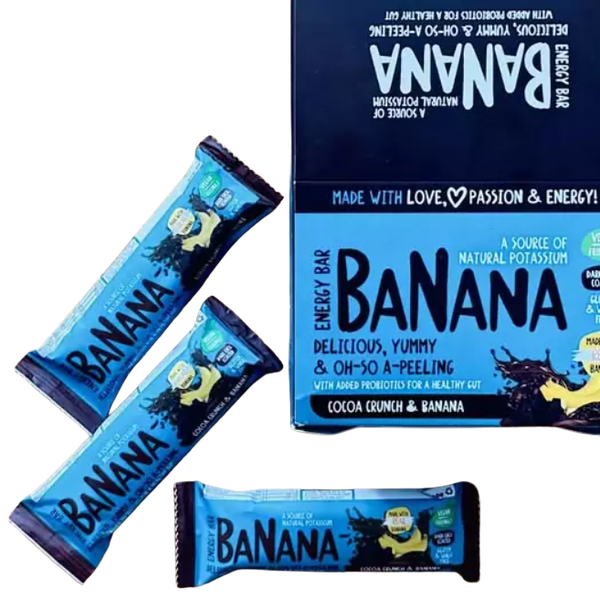 Banana Bars - Milk Coconut (20 x 40g) - Pink Dahlia