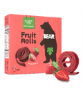 Bear Fruit Rolls - Strawberry (pack of 18 x 20g packets) - Pink Dahlia