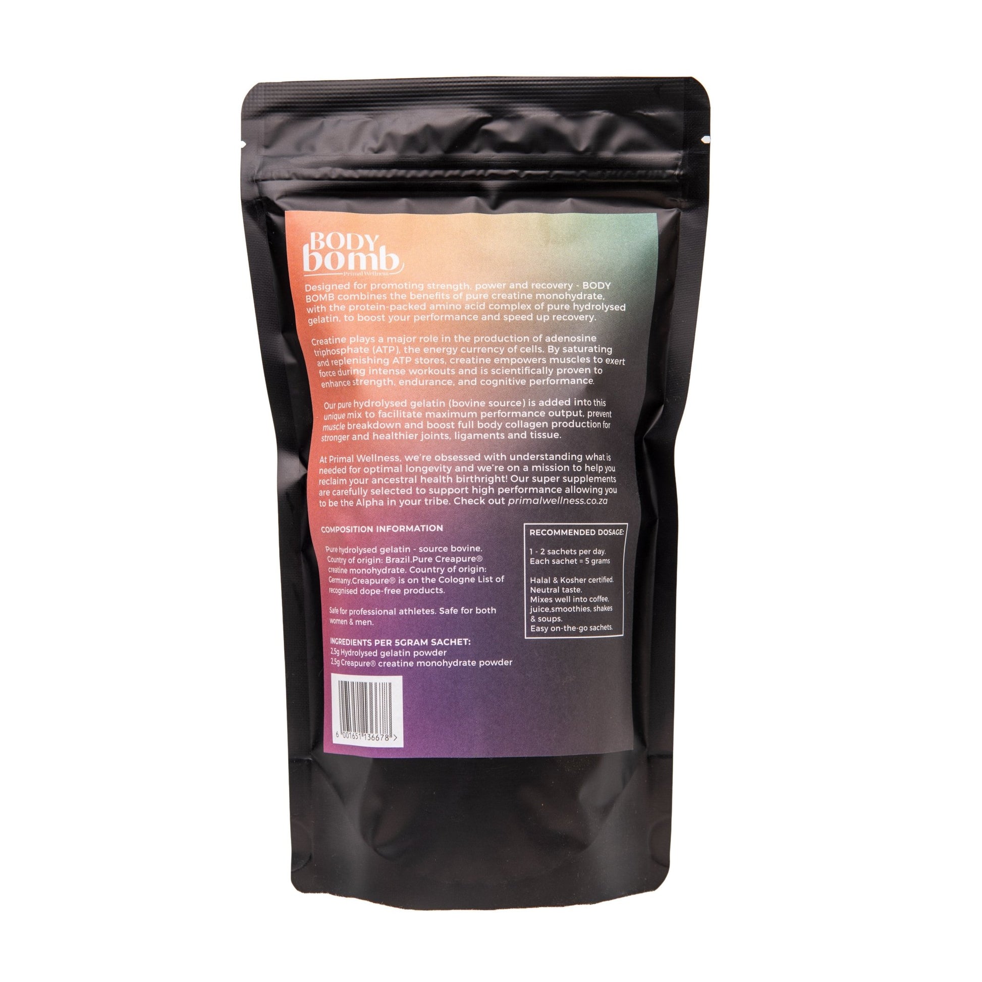 Body Bomb Creatine Collagen - Pink Dahlia