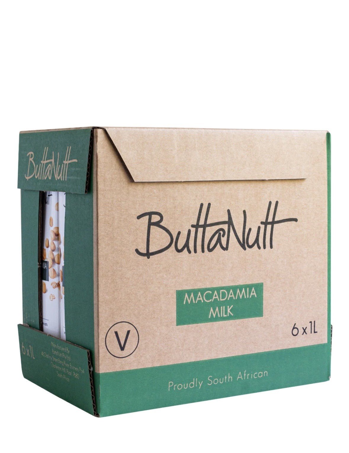 ButtaNutt Macadamia Milk - 6 x 1L (case) - Pink Dahlia