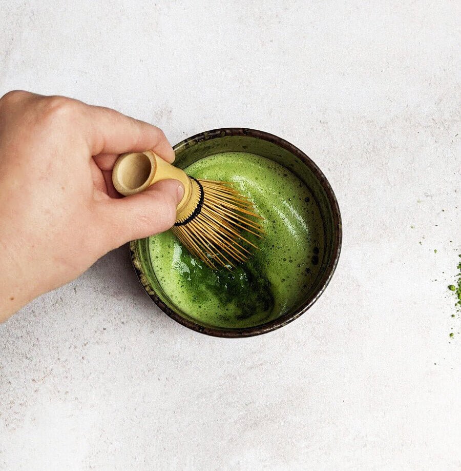 Chasen Bamboo Whisk - Pink Dahlia