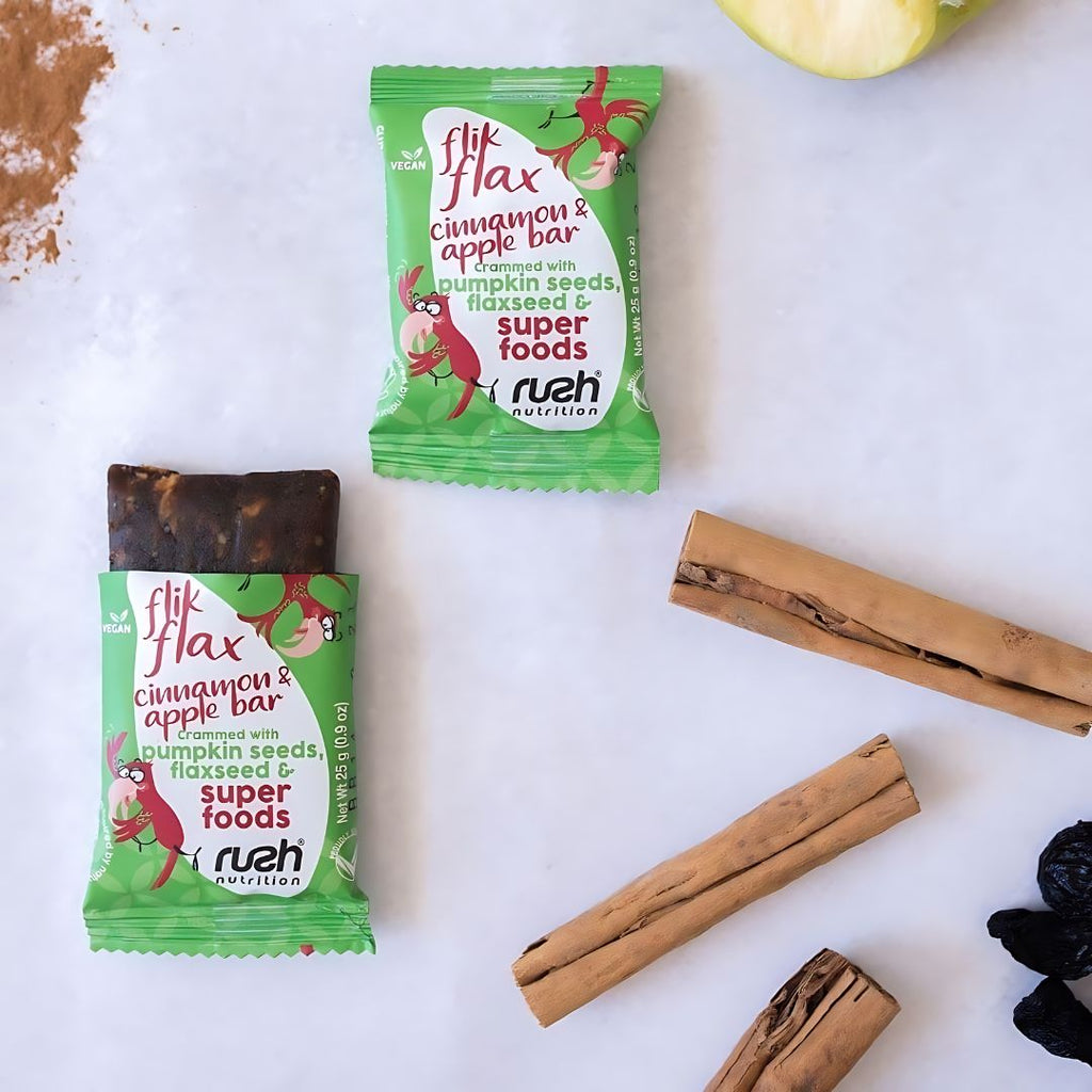 Flik Flax Cinnamon and Apple - Pink Dahlia