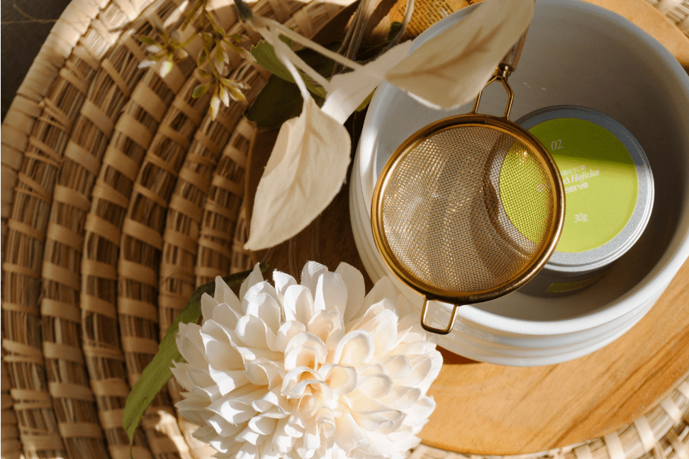 Hojicha Package - Pink Dahlia