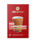Instant Red Cappuccino - 10 Sachets - Pink Dahlia