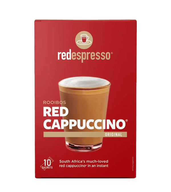 Instant Red Cappuccino - 10 Sachets - Pink Dahlia