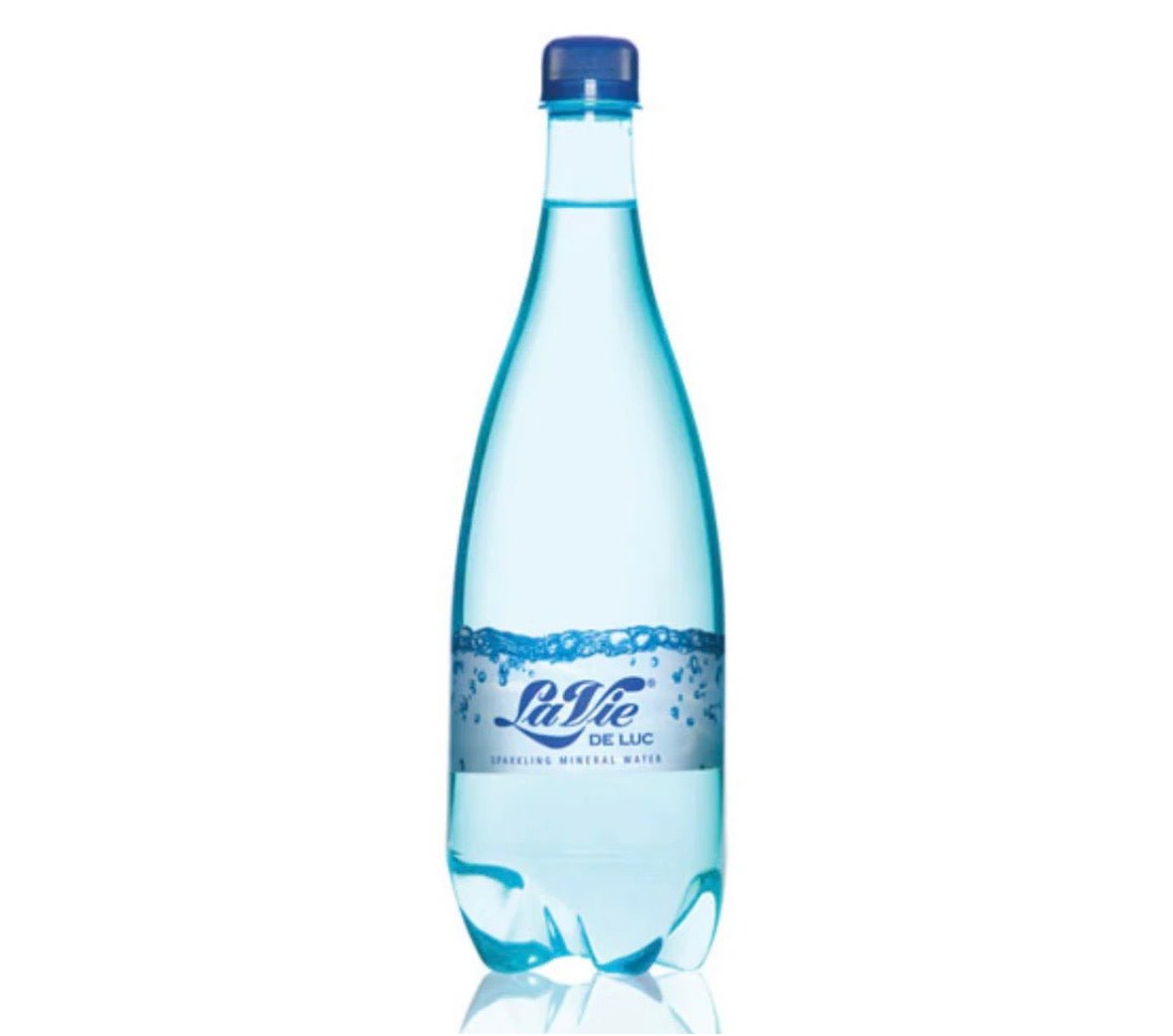La Vie De Luc - 500ml Sparkling Bottled Water Teardrop Range - Pink Dahlia