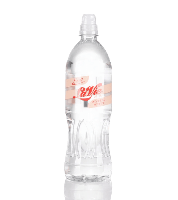 La Vie De Luc - 750ml Still Bottled Water Sport Range - Pink Dahlia