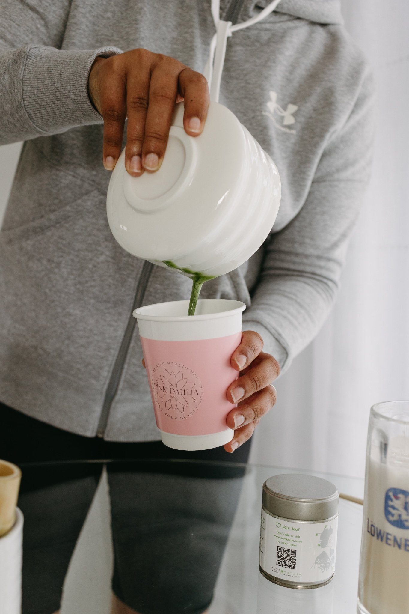 Matcha Ceremony Offer - Pink Dahlia