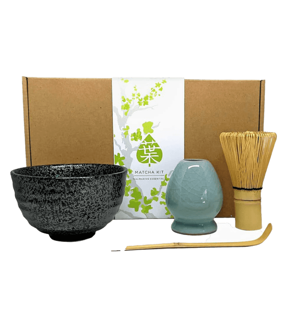 Matcha Tea Essentials Kit - Pink Dahlia
