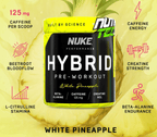 Nutritech Hybrid Pre-Workout 30 servings - Pink Dahlia