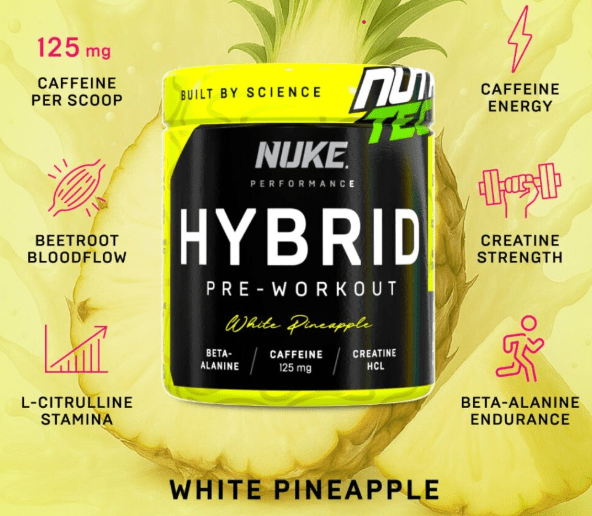 Nutritech Hybrid Pre-Workout 30 servings - Pink Dahlia