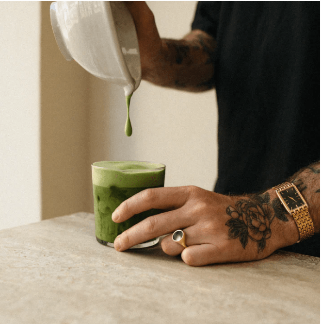 Oscar's Matcha - Pure Authentic Japanese Matcha 30g - Pink Dahlia