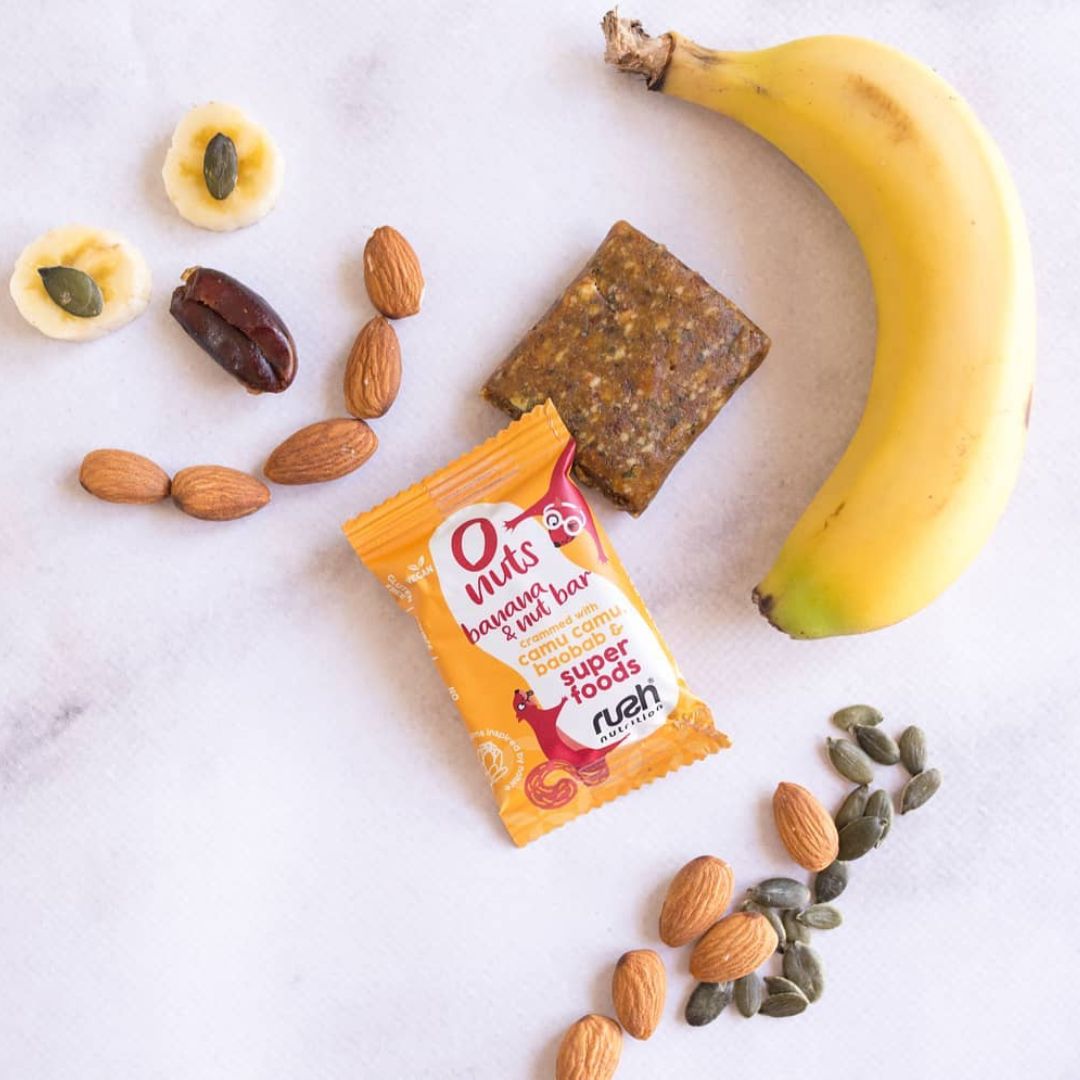 Rush Banana and Nut - Pink Dahlia