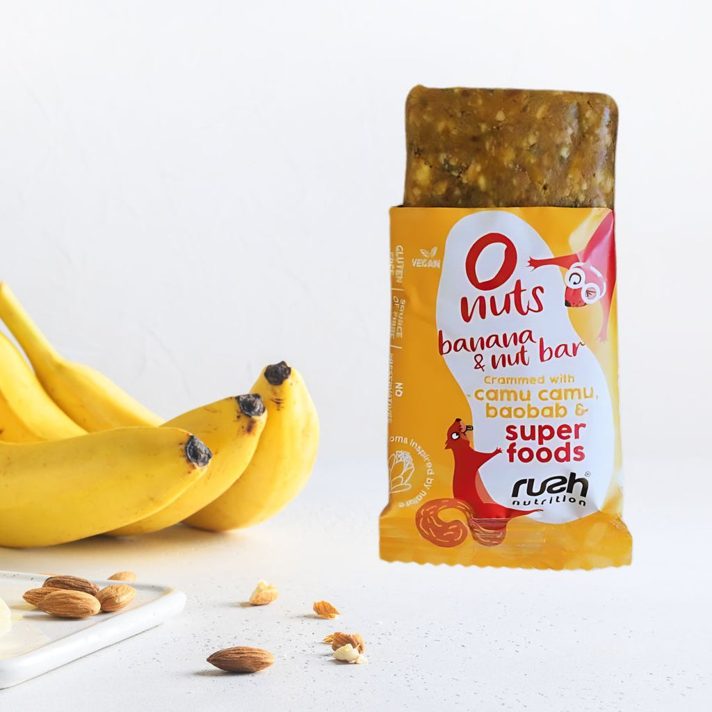 Rush Banana and Nut - Pink Dahlia