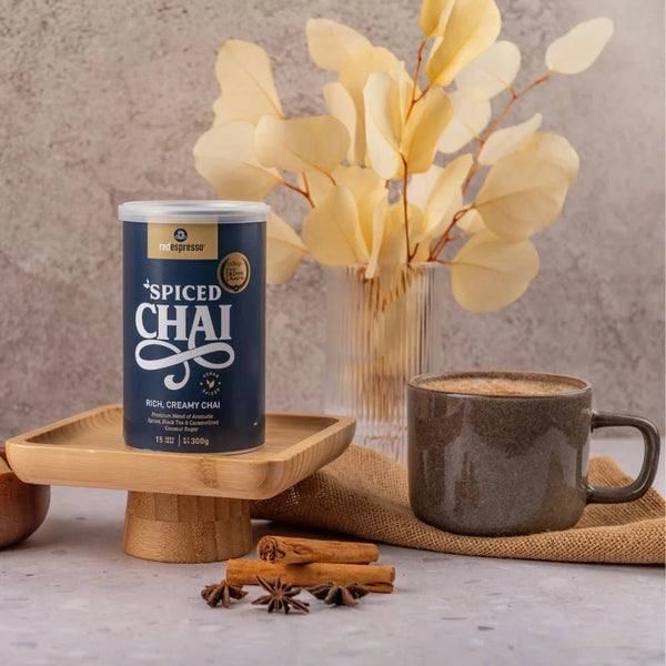Spiced Chai - 300g Tin - Pink Dahlia