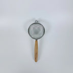 Stainless Wooden Sieve - Pink Dahlia
