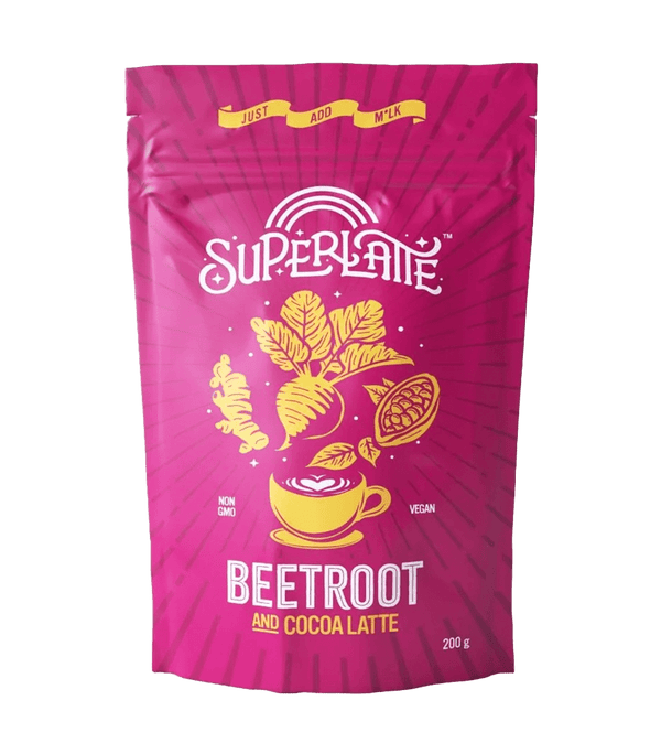 Super Latte - Beetroot and Cocoa 200g - Pink Dahlia