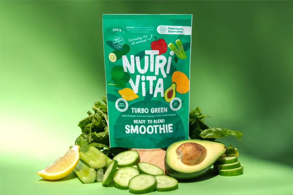 Turbo Green Superfood Smoothie (6 x 346g) - Pink Dahlia