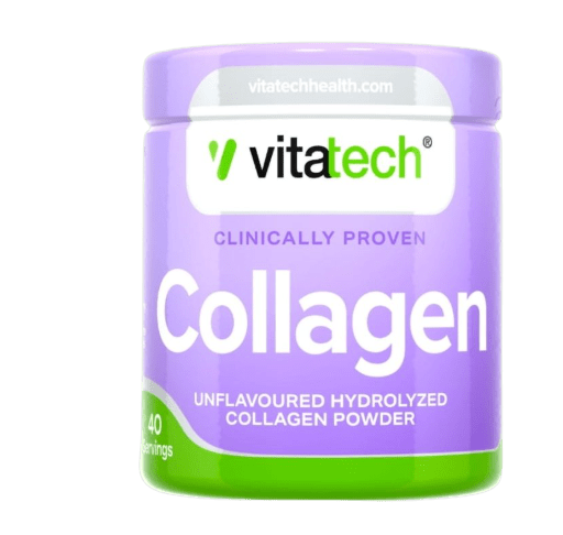 Vitatech Collagen Powder 200g (40 Servings) - Pink Dahlia