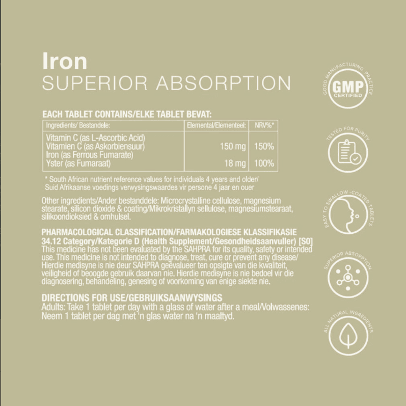 Vitatech Iron | 30 Capsules - Pink Dahlia