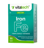 Vitatech Iron | 30 Capsules - Pink Dahlia