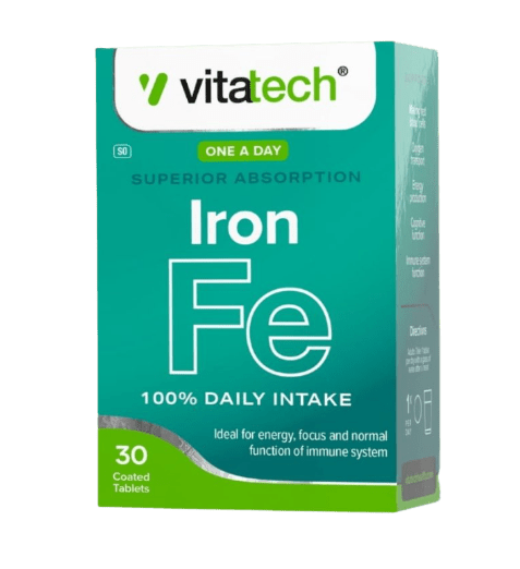 Vitatech Iron | 30 Capsules - Pink Dahlia