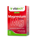 Vitatech Magnesium Glycinate 30 Capsules - Pink Dahlia